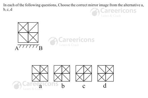 ssc cgl tier 1 mirror images non  verbal question 7 h12 213